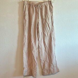 Casual Blush Silky Pants